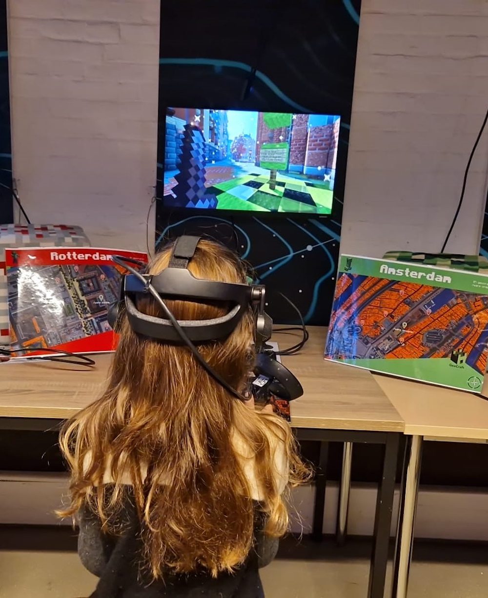 Kinderfeestje Minecraft VR