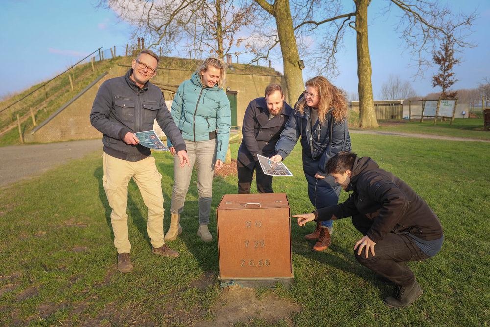 Bedrijfsactiviteit stop de Klok te GeoFort