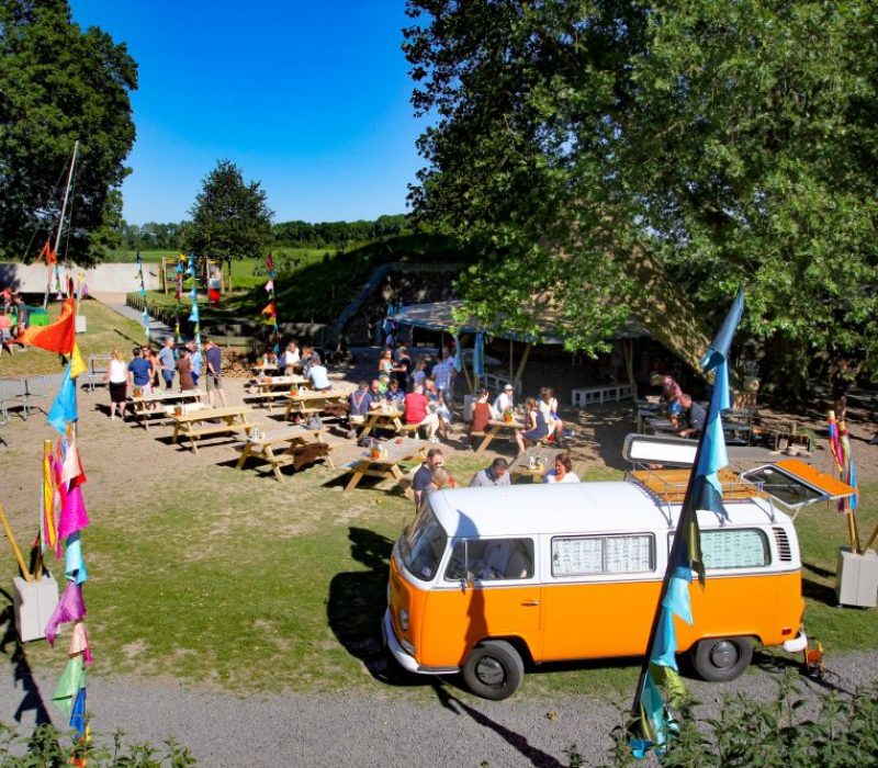 Buitenruimte GeoFort het GeoPlein